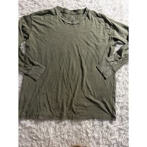 Aerie Adult Sz. XS Distressed Olive/army Green Long Sleeved Tee. Comf. Soft